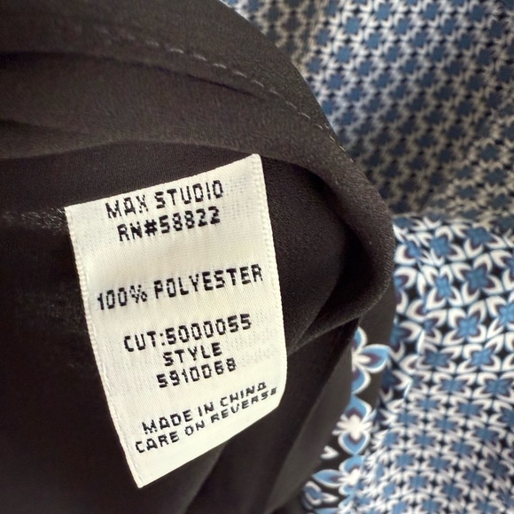 Max Studio Light Blue Long Sleeve Dress Size Small - Picture 6 of 6